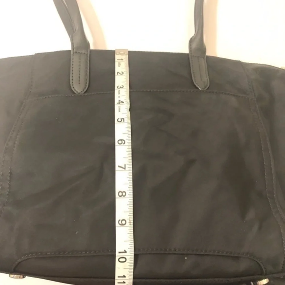 Michael kors nylon black tote bag